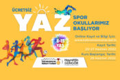 Büyükşehir Spor Okulları Başlıyor