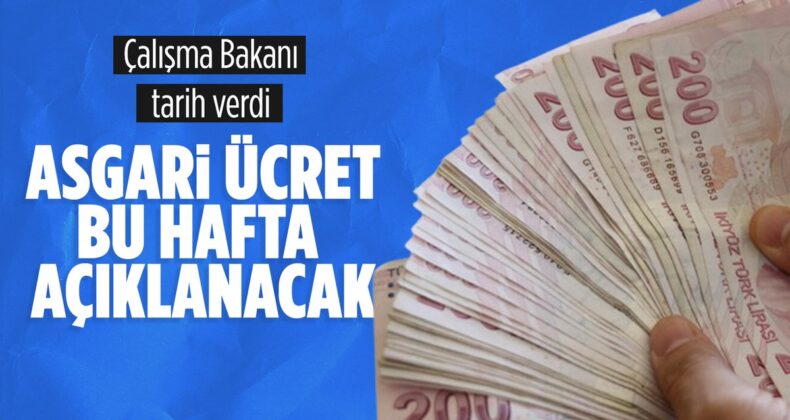 SON DAKİKA! Vedat Işıkhan asgari ücret için tarih verdi