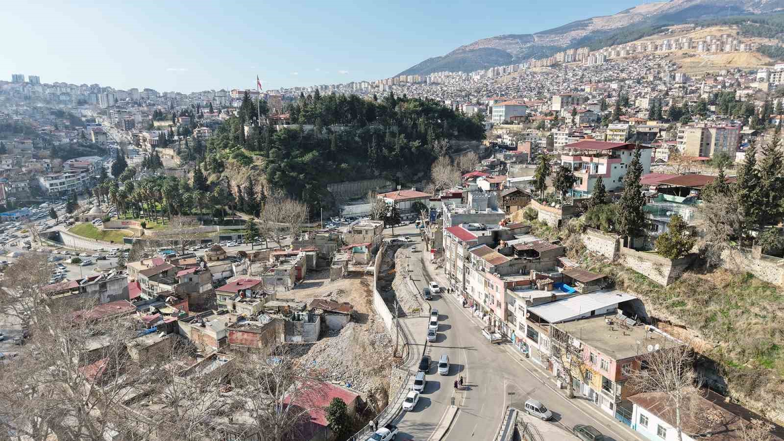 Kahramanmaraş’ta yol çalışmaları