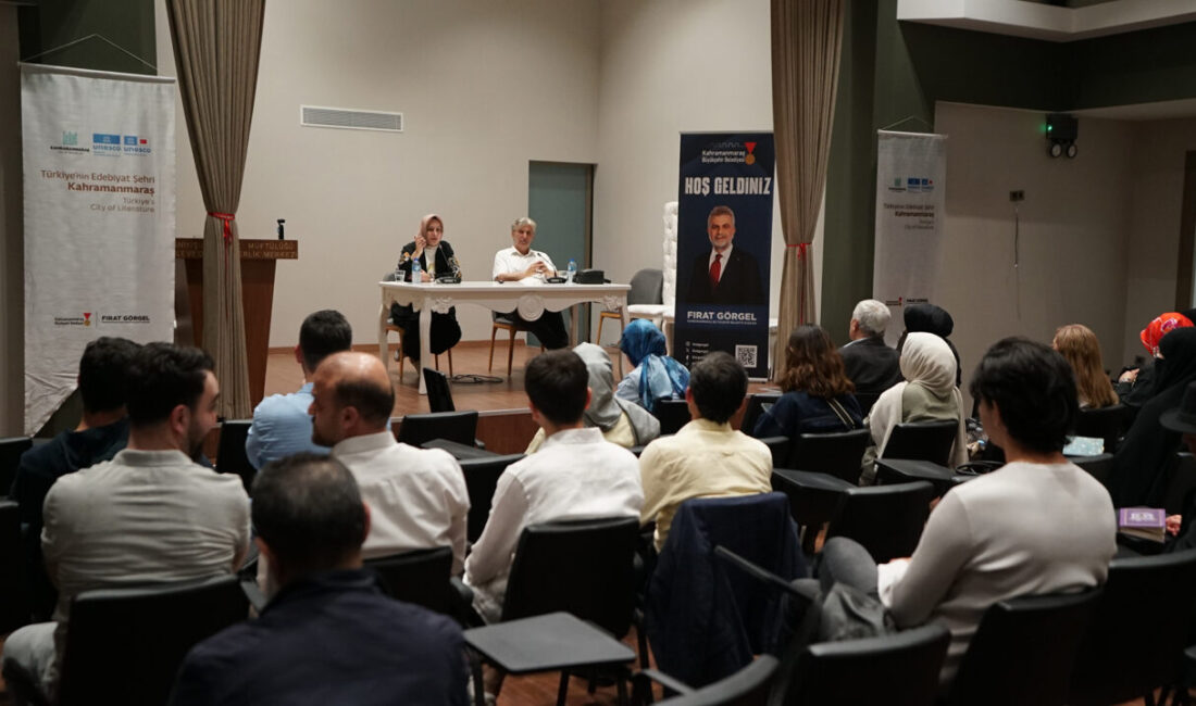 Yazarlık Akademisi’nde Edebiyatın Derinliklerine Yolculuk Kahramanmaraş Büyükşehir Belediyesi tarafından düzenlenen