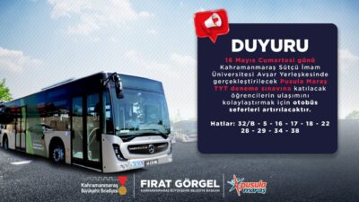 Büyükşehir Belediyesi’nden YKS Öncesi Son Provaya Katılacak Öğrencilere Ulaşım Desteği
