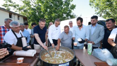 Onikişubat Belediye Başkanı Hanifi Toptaş, Muharrem ayı kapsamında Dönüklü Mahallesi’nde