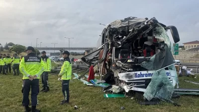 Kahramanmaraş’tan yola çıkan 46 DC 111 plakalı yolcu otobüsü, Anadolu