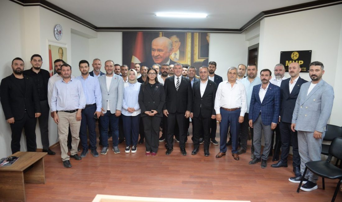 Milliyetçi Hareket Partisi Onikişubat İlçe Başkanlığı, yeni dönem teşkilat çalışmalarına